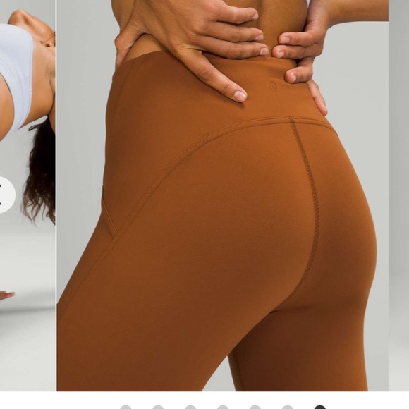 Lululemon Instill High-Rise Tight 25” copper brown - Picture 3 of 8